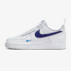White & Blue